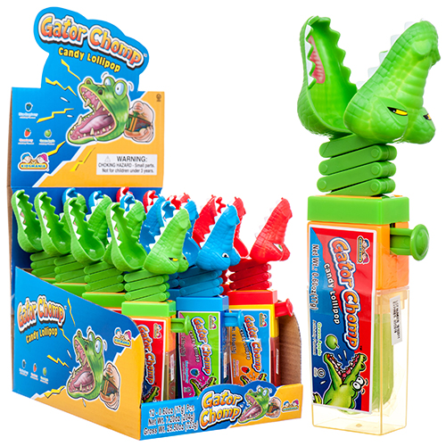 Леденец Kidsmania Gator Chomp Candy   17гр