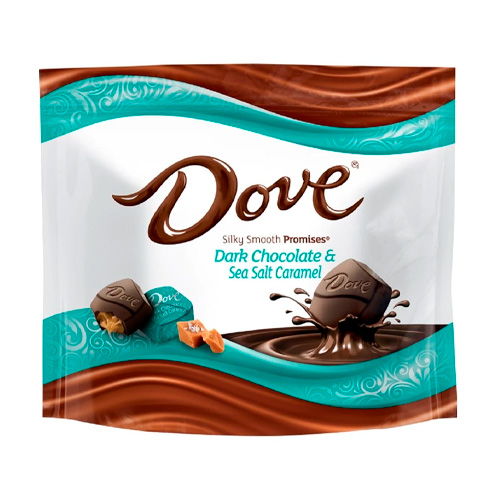 Шоколад Dove Promises Dark Chocolate & Sea Salt Caramel   215,7гр
