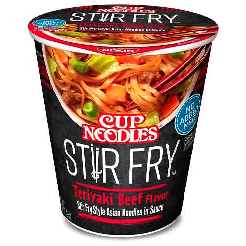 Лапша Cup Noodles Stir Fry говядина терияки 85гр