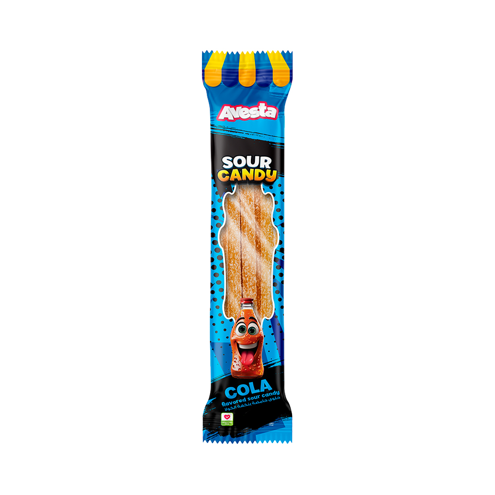 Жев.мармелад AVESTA Sour Candy Cola   18гр