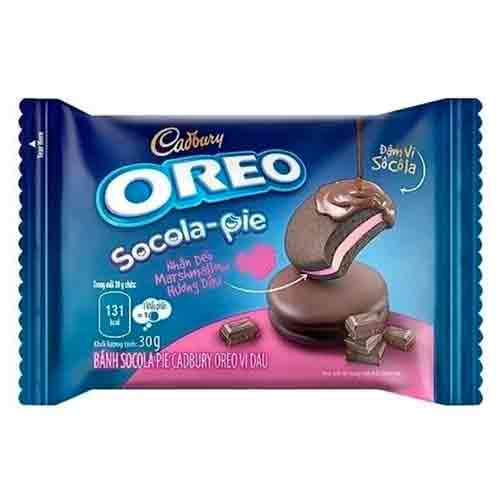Печенье Cadburry Oreo Strawberry 30гр