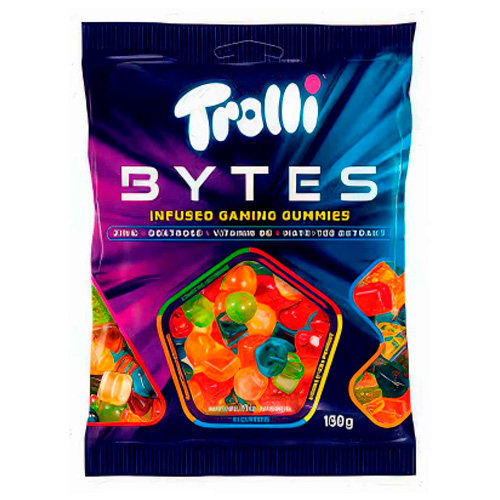 Жев.мармелад Trolli Bytes   150гр