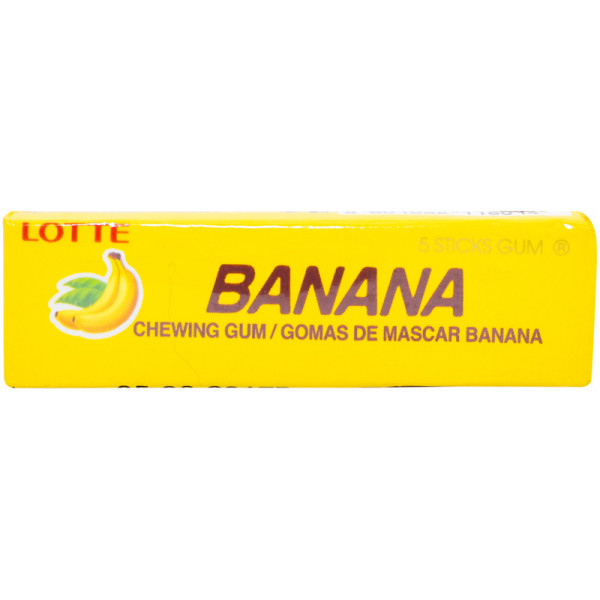 Жев.резинка Lotte Banana   12,5гр