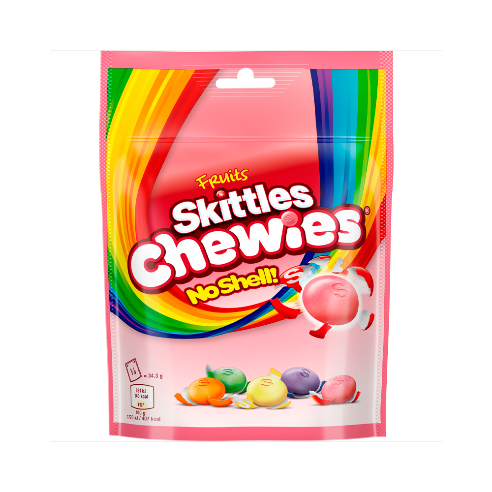 Драже Skittles FRUITS CHEWIES    137гр