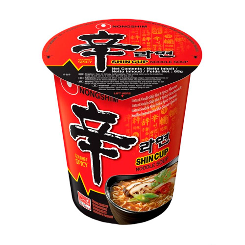 Лапша Nongshim Shin Ramyun Spicy   68гр
