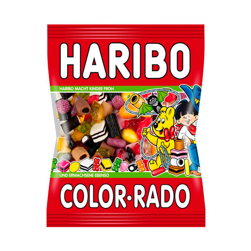 Жев. мармелад Haribo Color Rado 200гр.