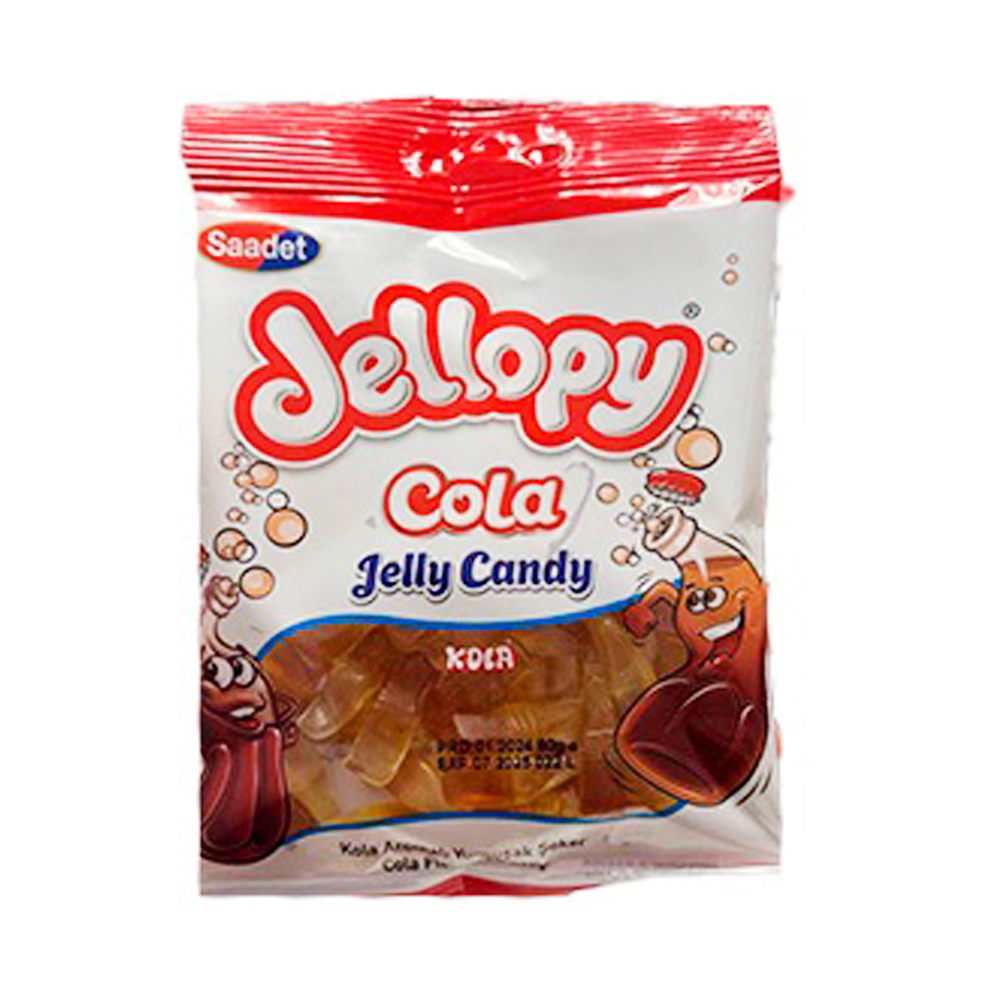 Жев.мармелад Jellopy Cola Bottle   80гр