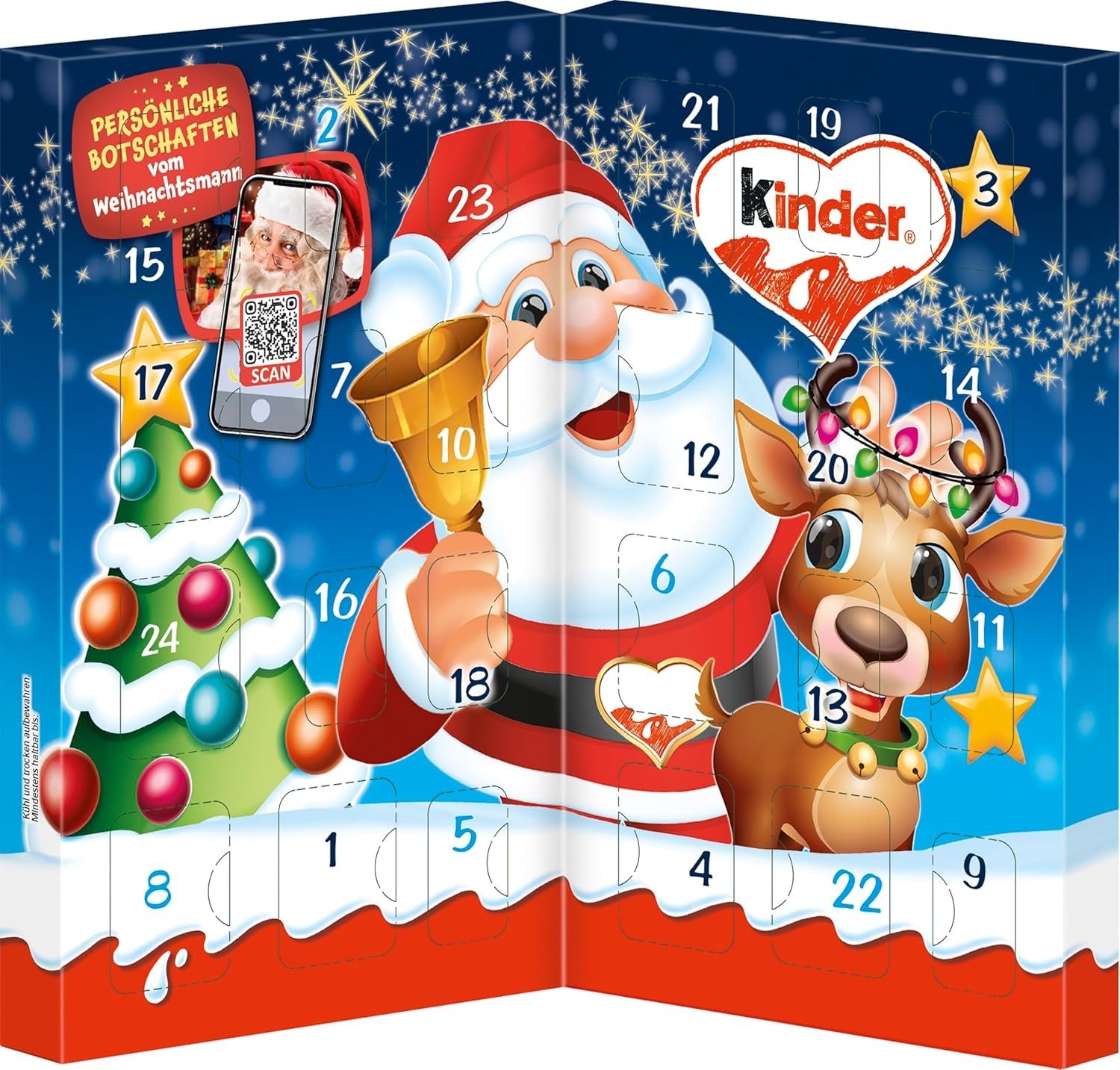 Адвент-календарь Kinder Книжка   113гр