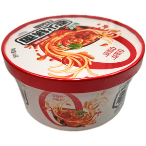 Лапша Wangbaiji со вкусом острого говяжьего масла   106гр