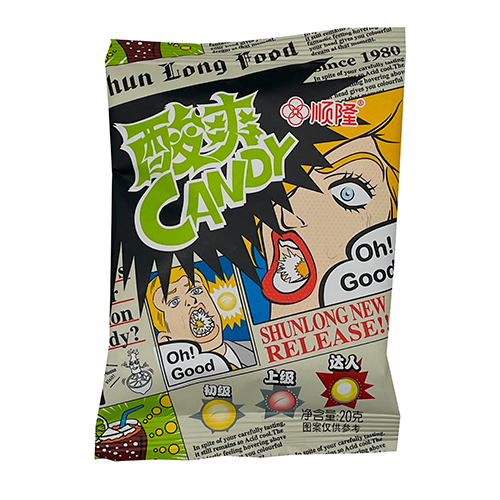 Конфеты Shun Long Food Кола-Лимон   20гр