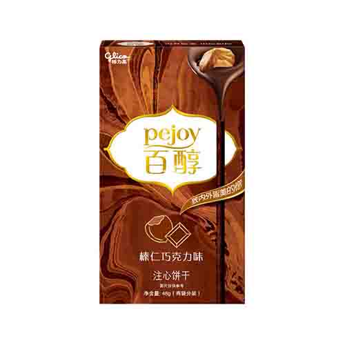 Бисквитные палочки Pejoy фундук в шоколаде   48гр