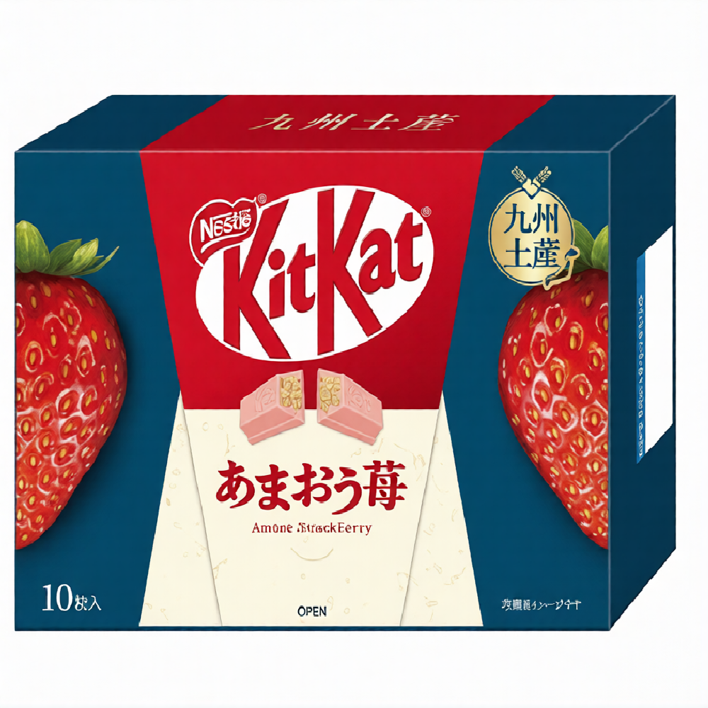 Батончик KitKat mini AMAOU Strawberry   116гр
