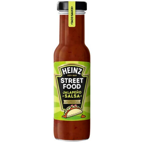 Соус Heinz Jalapeno Salsa Street Food 260мл(стекло)