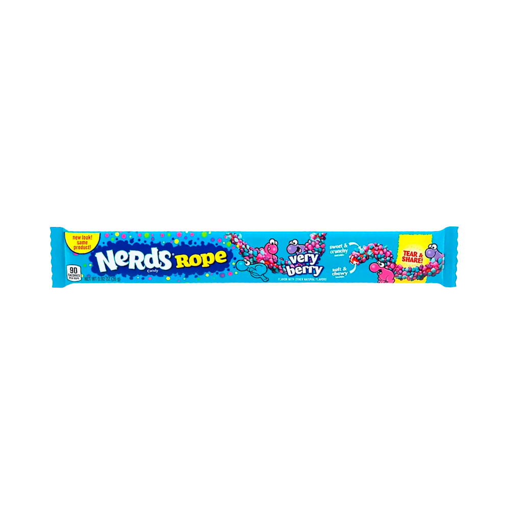 Конфеты Nerds Rope Very Berry   26гр
