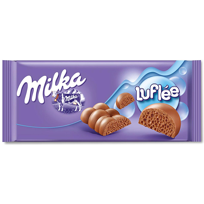 Шоколад Milka Luflee Alpine Milk   100гр