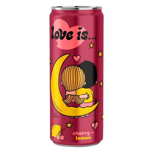 Газ.напиток Love is Вишня-Лимон   330мл