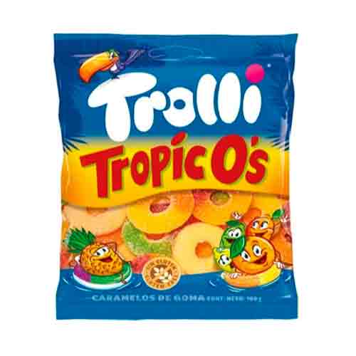 Жев.мармелад Trolli Tropical Rings   100гр
