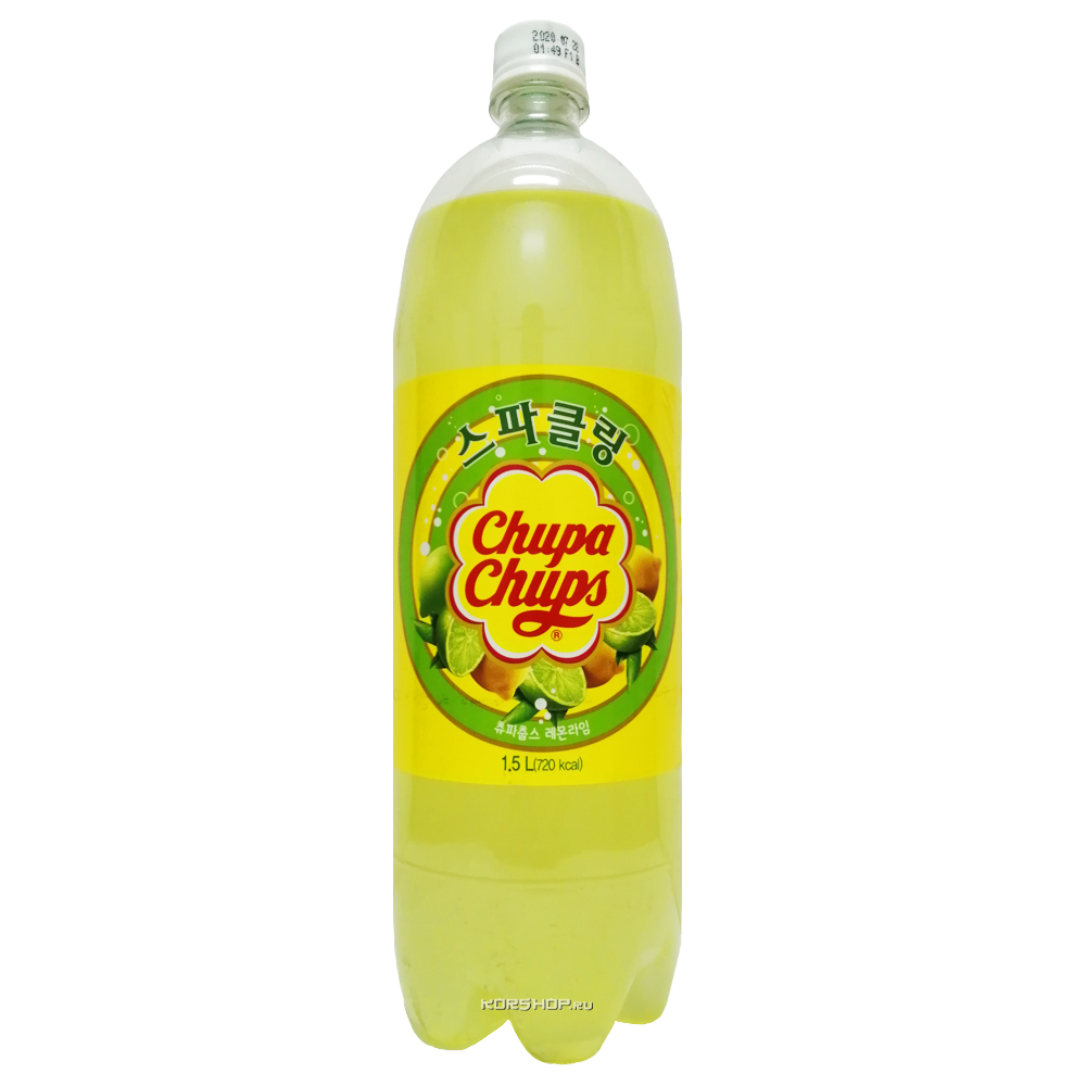 Газ.напиток Chupa Chups Лимон-Лайм  пэт 1 500мл