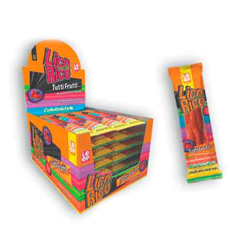 Мармелад LicoRico Tutti-Frutti 20гр