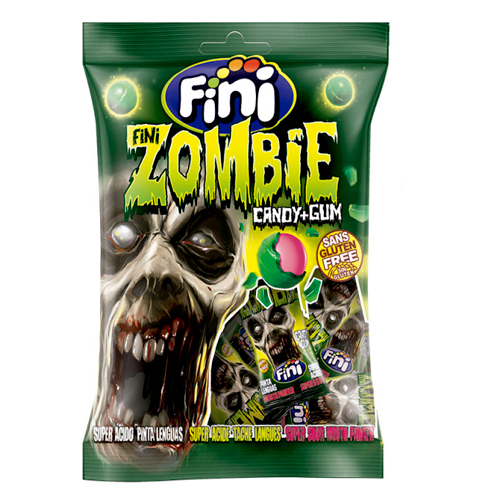Карамель леденцовая FINI Zombie 80гр   80гр