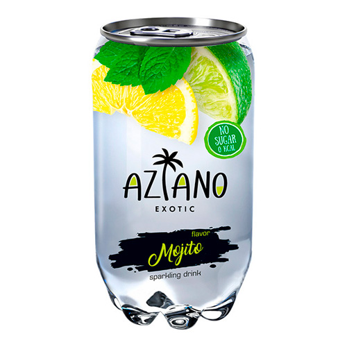 Газ.напиток Aziano Mojito   350мл