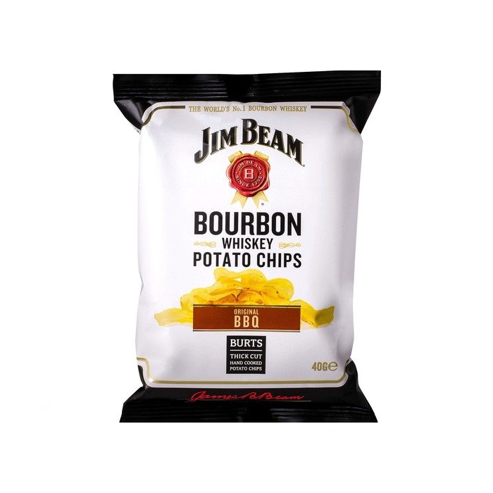 Чипсы картофельные Jim Beam Whiskey Potato Chips 120 гр.