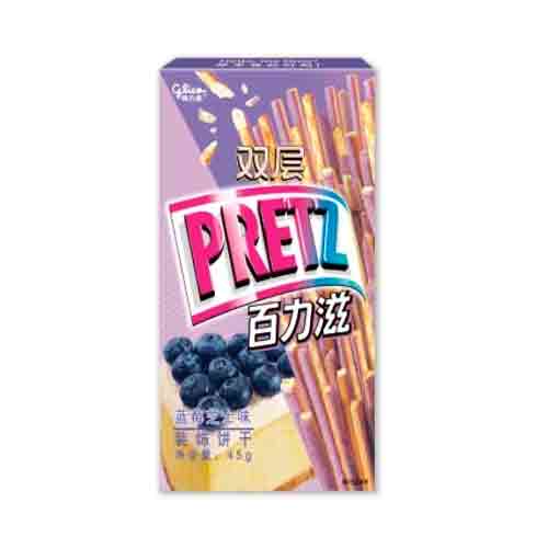 Бисквитные палочки Pretz Blueberry Cheesecake   45гр