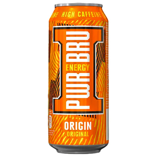Энергетический напиток PWR BRU Original м  500мл