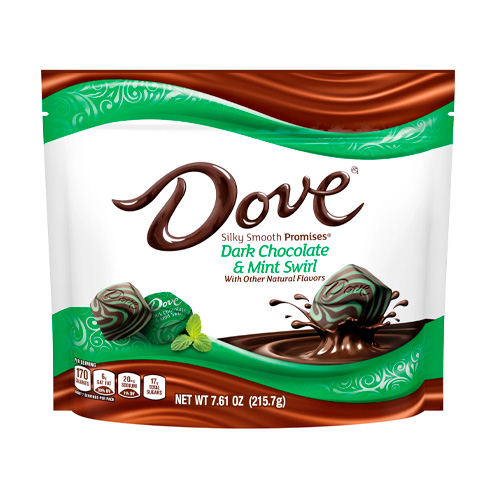 Шоколад Dove Promises Dark Chocolate & Mint Swirl   215,7гр