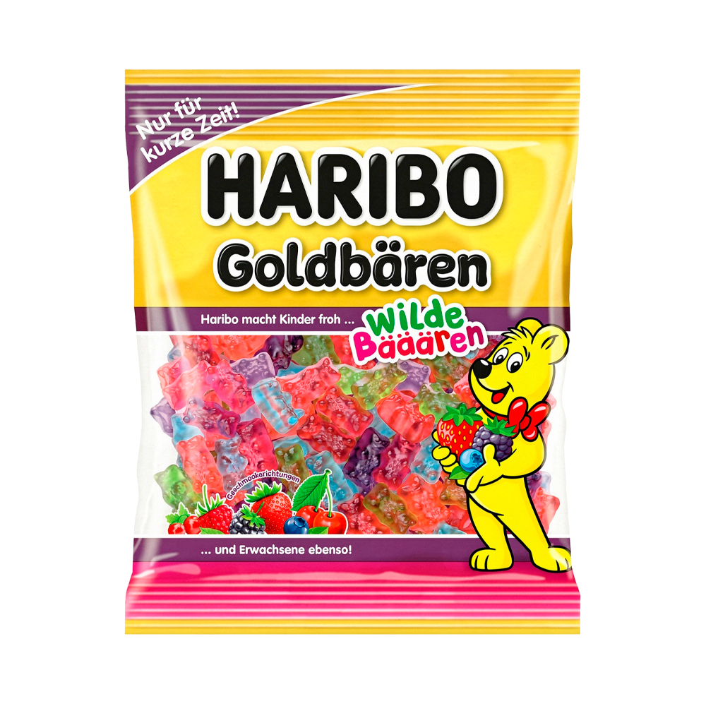 Жев.мармелад Haribo Limited Goldbären Wilde Bääären   175гр