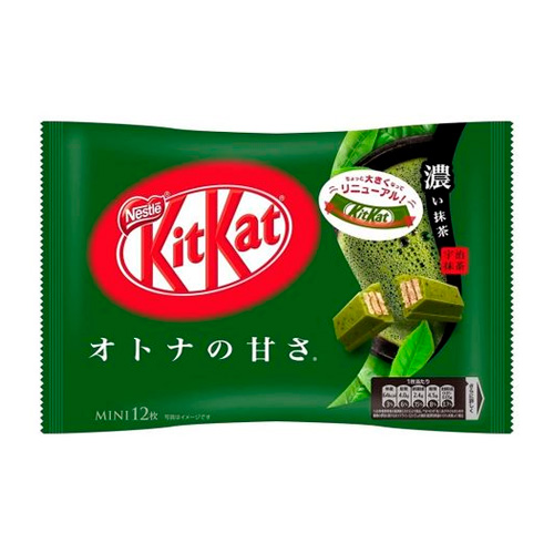 Шоколадный батончик KitKat mini Matcha   124гр