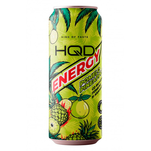 Энергетический напиток HQD Energy Pomelo Pineapple   450мл