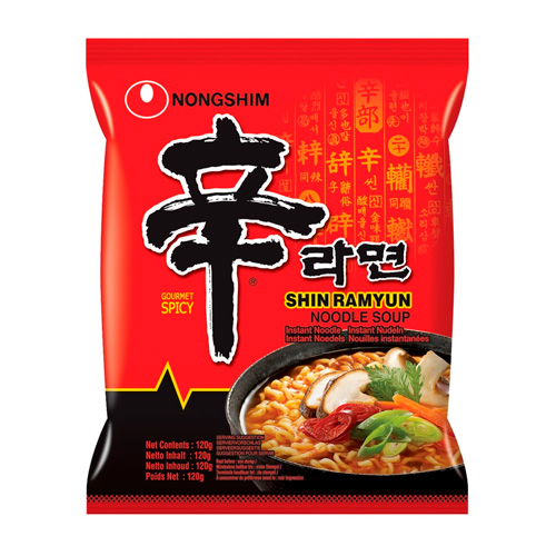 Лапша Nongshim Shin Ramyun Spicy   120гр