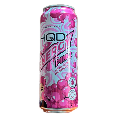 Энергетический напиток HQD Energy Bubble Gum   450мл