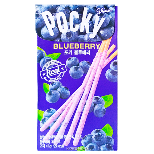 Бисквитные палочки Pocky Blueberry   41гр