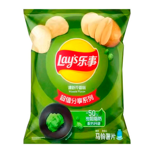 Чипсы Lay's Wasabi Flavor   70гр