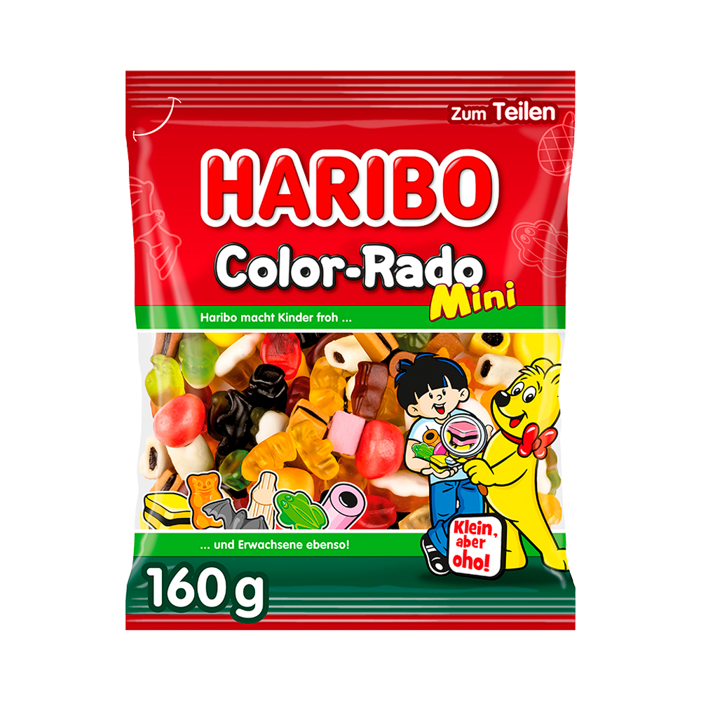 Жев.мармелад Haribo Color Rado Mini   160гр