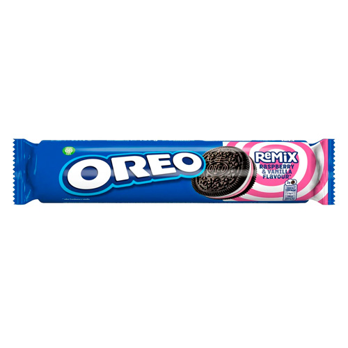 Печенье Oreo Remix Raspberry & Vanilla   157гр