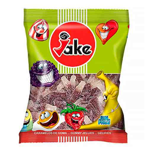 Жев.мармелад Jake Cola Bottle Sour 100гр