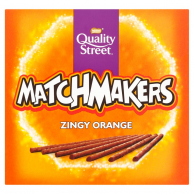 Шоколадные палочки Nestle Quality Street Matchmakers Zingy Orange   130гр