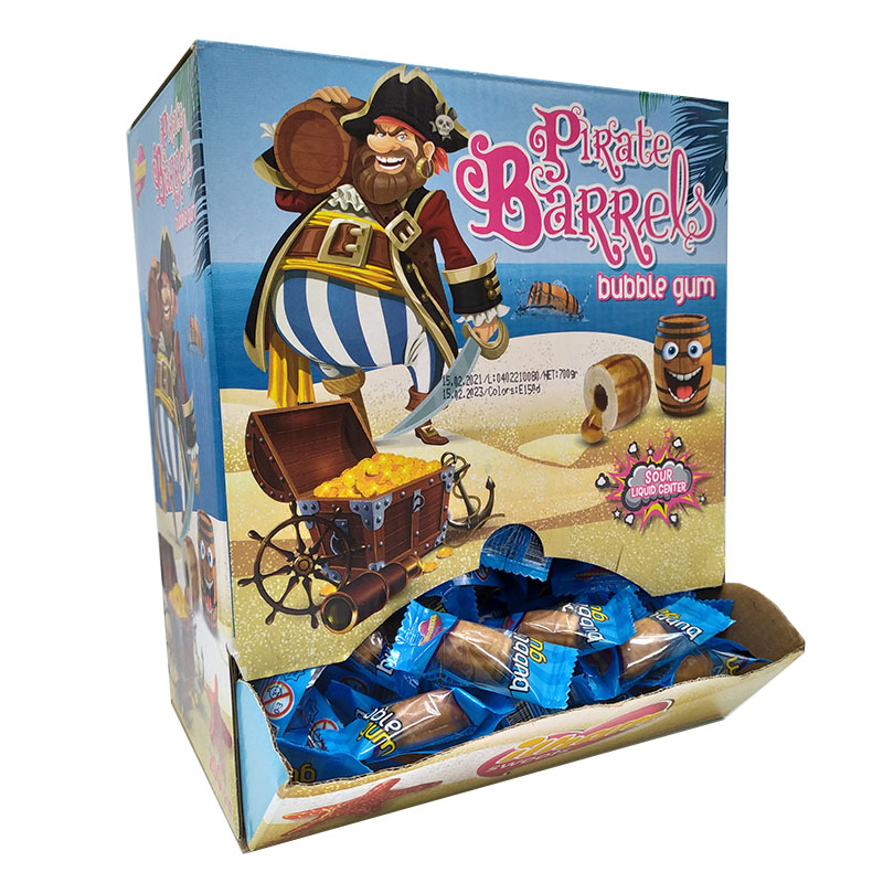 Жев.резинка Ilham Sweets Pirat Barrels (с жидким центром)   3,5гр