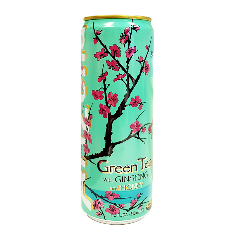 Напиток Arizona Green Tea With GINSENG and Honey   340мл