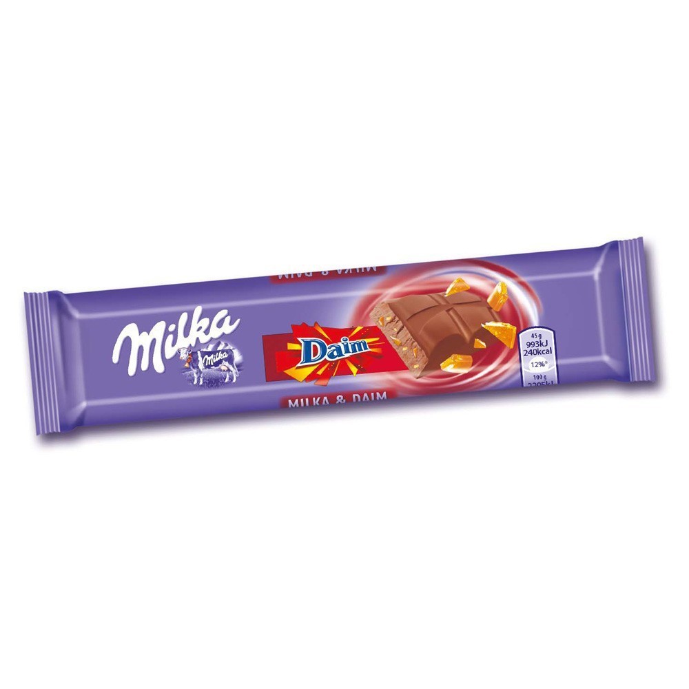 Шоколадный батончик Milka Шоколадный батончик Milka&Daim 37гр   37гр