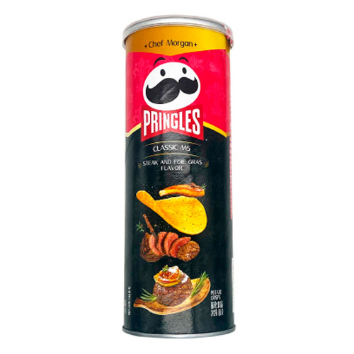 Чипсы Pringles Classic M5 Steak and Foie Gras Flavor   80гр