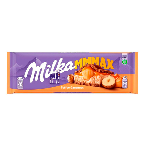 Шоколад Milka Toffee Hazelnut   300гр