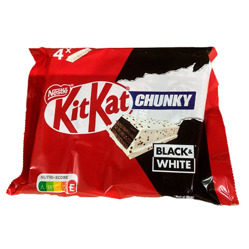 Батончик KitKat 4 Finger Black & White   168гр