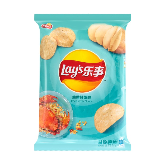 Чипсы Lay's Potato Fried Crab Flavor    70гр