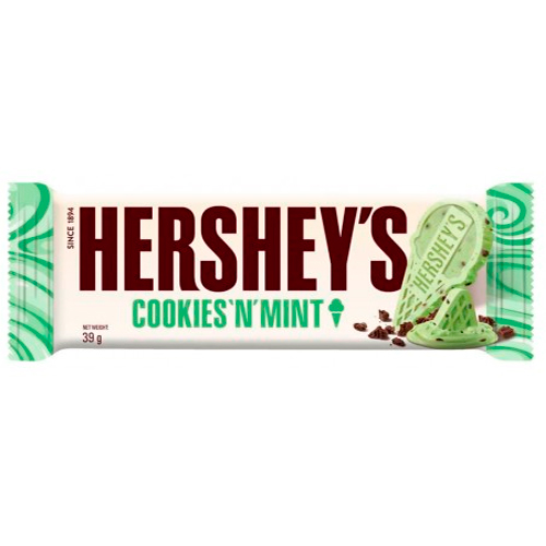 Шоколад Hershey`s Cookies&Mint 39гр.   39гр