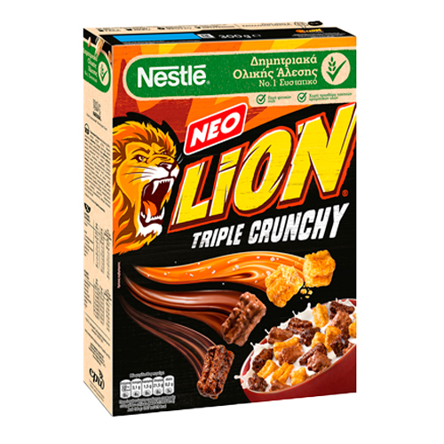 Готовый завтрак Lion Triple Crunchy    300гр