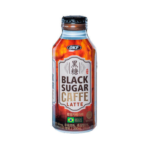 Напиток кофейный OKF Black Sugar Caffee Latte 390мл.   390мл